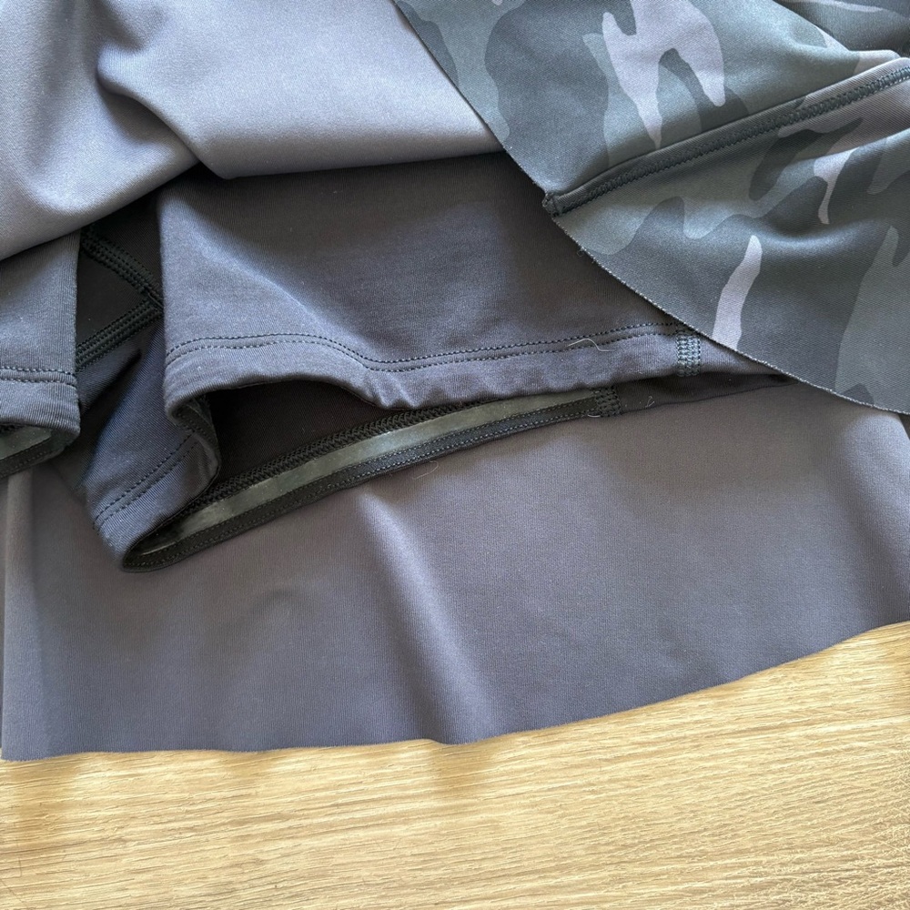 Athleta Match Point Skort Black Camo Women's Active Tennis Golf Skirt Size Small - Picture 2 of 6
